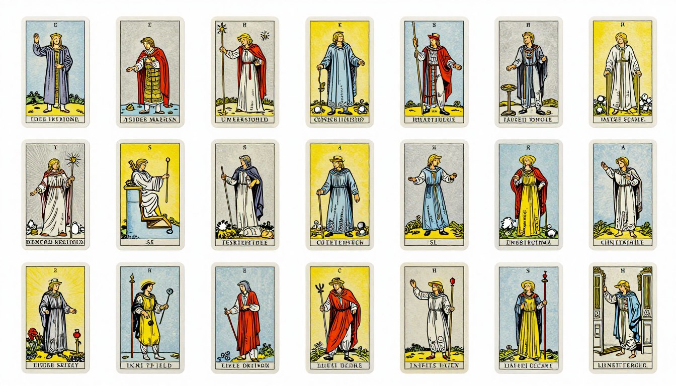 Différentes méthodes de tirage avec le tarot de Marseille